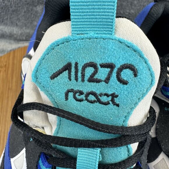 Nike Kids Sneakers - Blue, Black, White, Teal - Picture 3 of 10